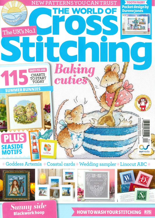 THE WORLD OF Cross Stitching [2026-08] NO.374+別冊+繡線