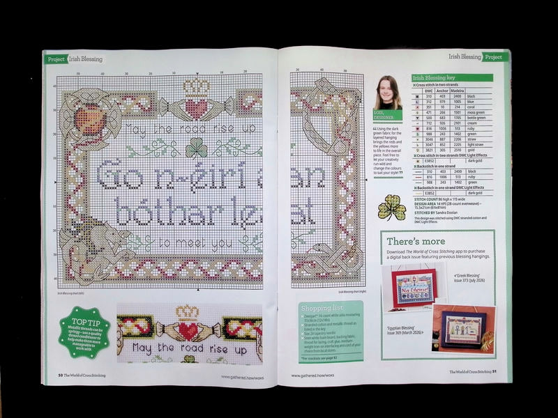 THE WORLD OF Cross Stitching [2026-10] NO.376+別冊+十字繡材料包 - Part 4