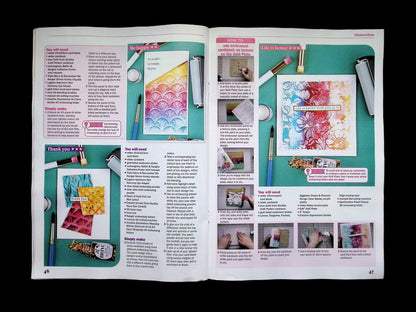 Simply Cards & papercraft [77] N277+彩圖紙