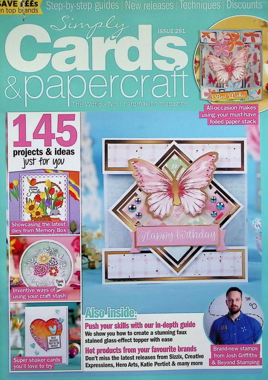 Simply Cards & papercraft [81] N.281+彩圖紙