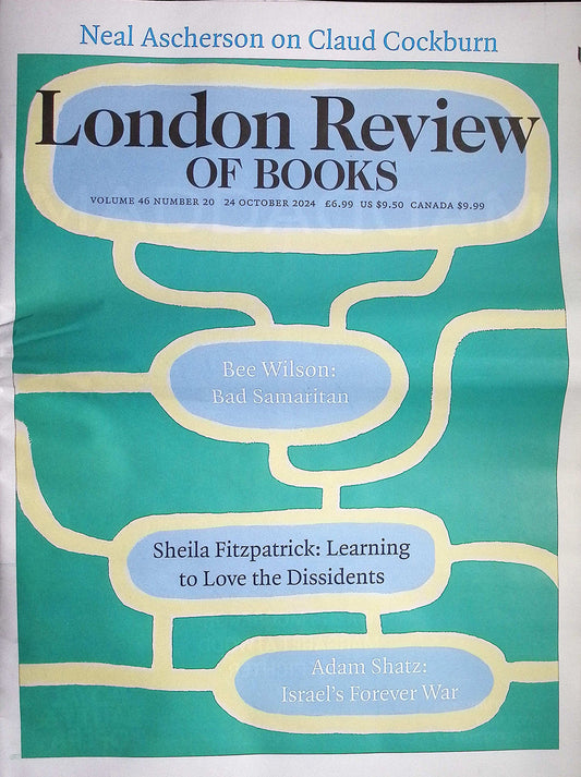 London Review OF BOOKS V46N20 [20] 24 Oct 2024