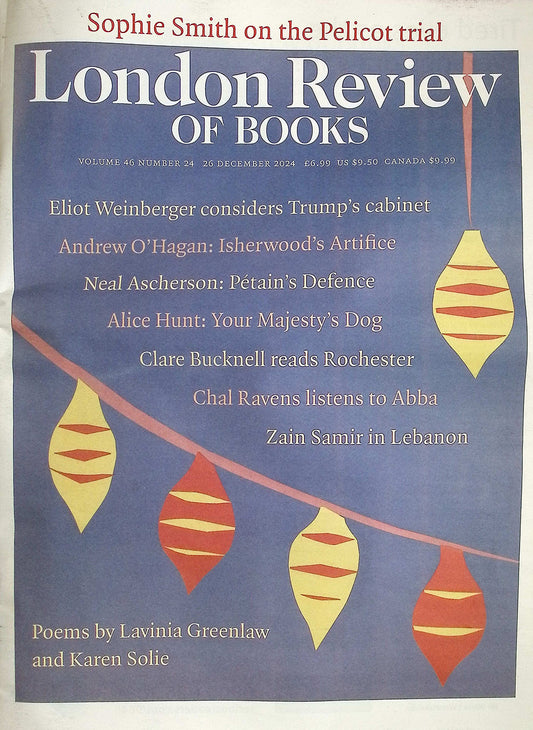 London Review OF BOOKS V46N24 [24] 26 Dec 2024