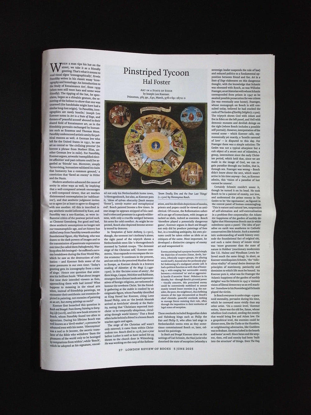 LONDON REVIEW OF BOOKS V47N10 [10] 5 Jun 2025