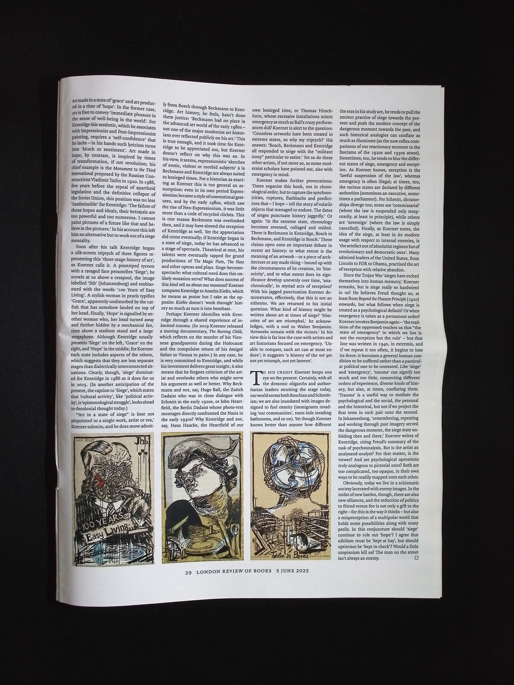 LONDON REVIEW OF BOOKS V47N10 [10] 5 Jun 2025