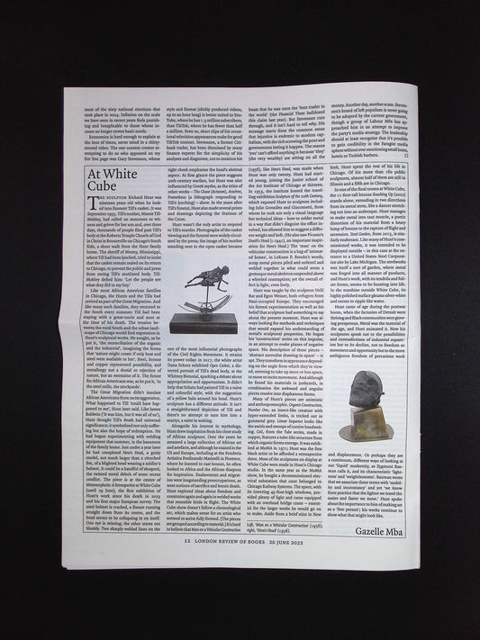 LONDON REVIEW OF BOOKS V47N11 [11] 26 Jun 2025