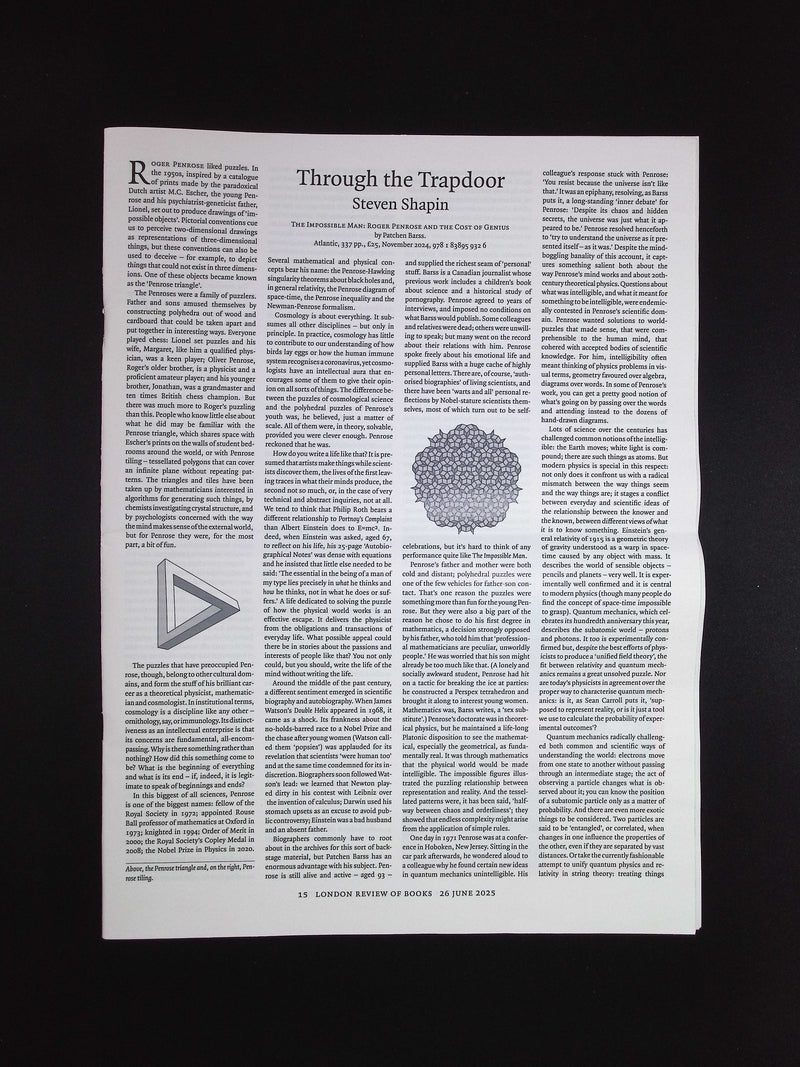 LONDON REVIEW OF BOOKS V47N11 [11] 26 Jun 2025