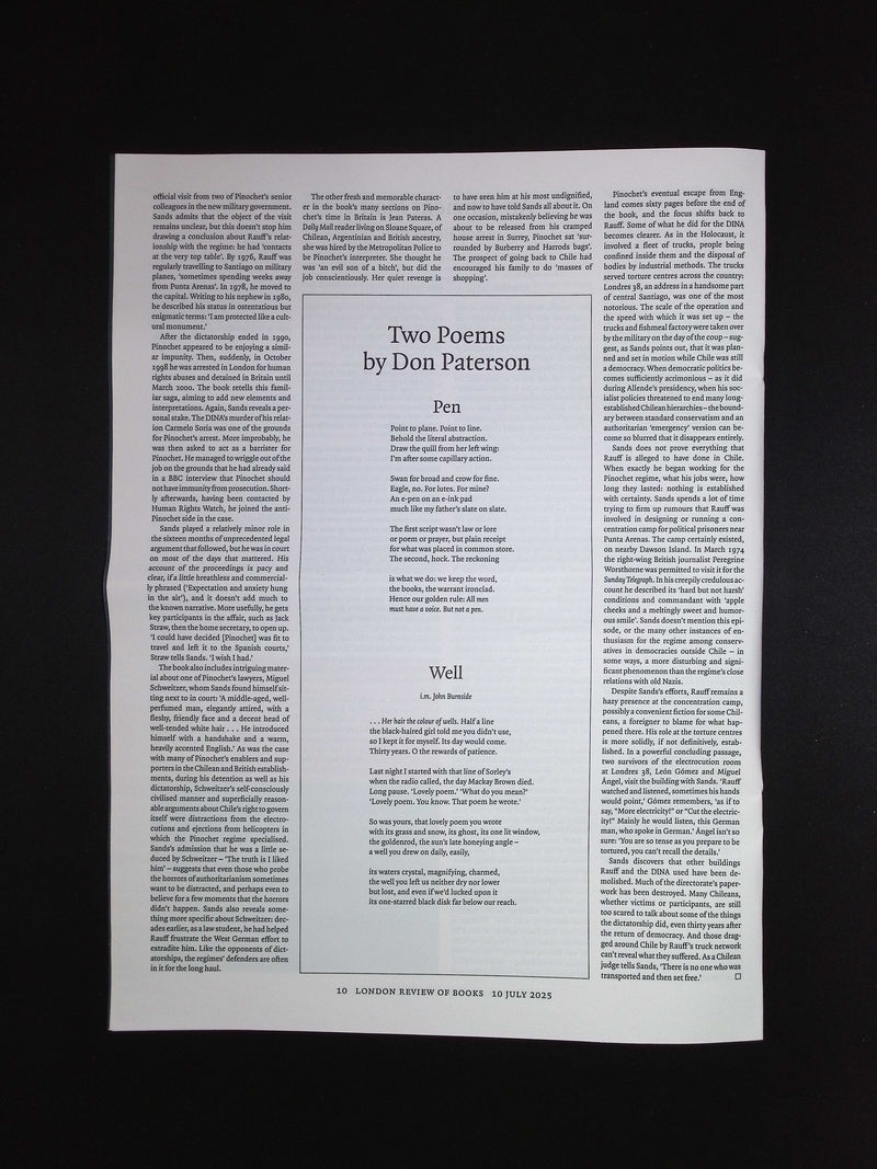 LONDON REVIEW OF BOOKS V47N12 [12] 10 Jul 2025