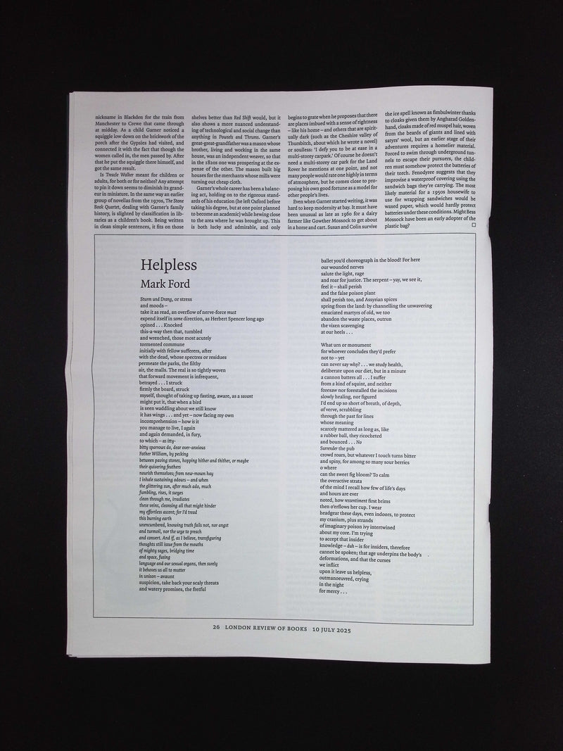 LONDON REVIEW OF BOOKS V47N12 [12] 10 Jul 2025