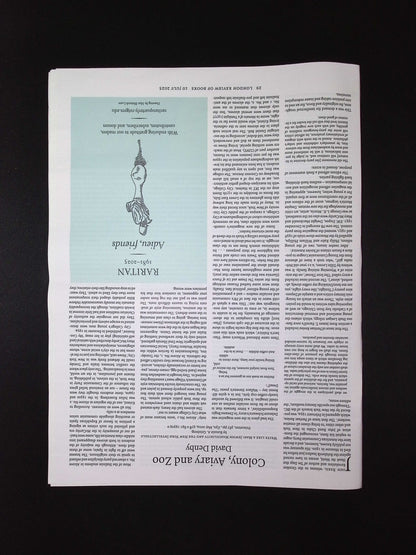 LONDON REVIEW OF BOOKS V47N12 [12] 10 Jul 2025