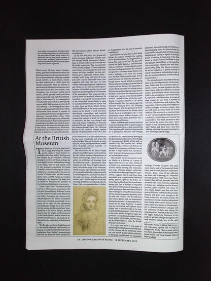 London Review OF BOOKS V47N16 [16] 11 Sep 2025