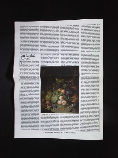 London Review OF BOOKS V47N17 [17] 25 Sep 2025