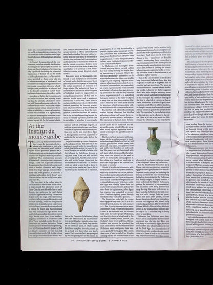 London Review OF BOOKS V47N18 [18] 9 Oct 2025
