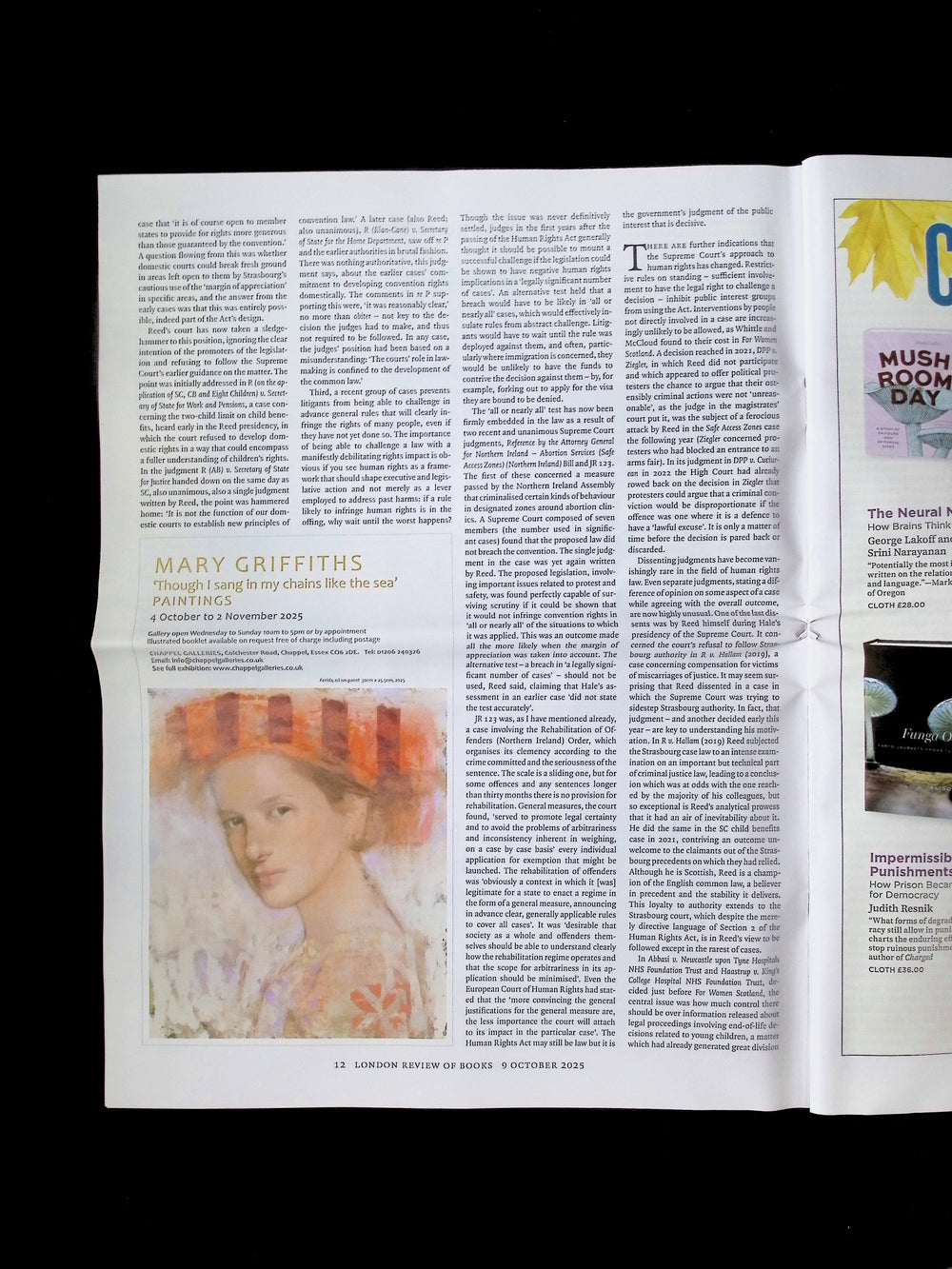 London Review OF BOOKS V47N18 [18] 9 Oct 2025