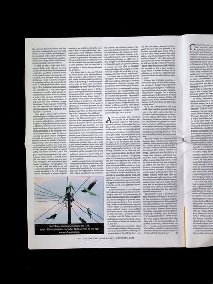 London Review OF BOOKS V47N18 [18] 9 Oct 2025