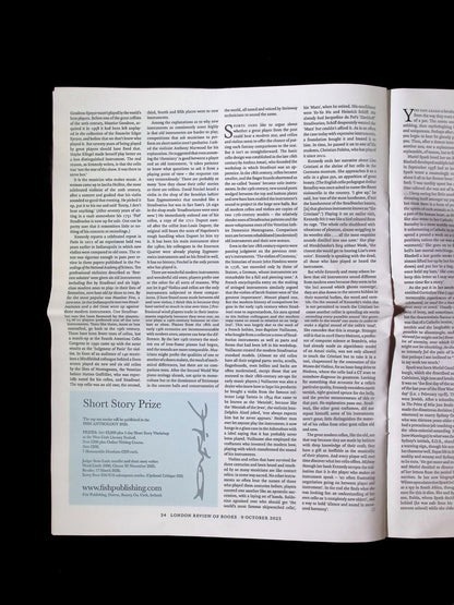 London Review OF BOOKS V47N18 [18] 9 Oct 2025