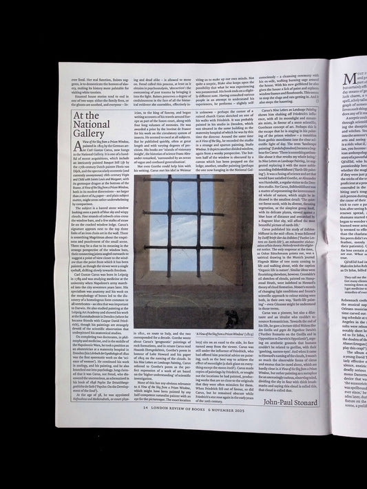 London Review OF BOOKS V47N20 [20] 6 Nov 2025