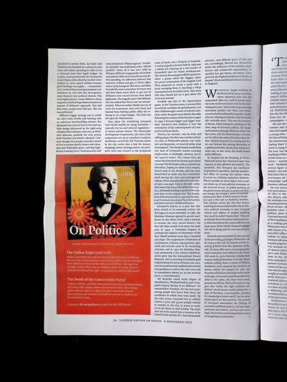 London Review OF BOOKS V47N20 [20] 6 Nov 2025