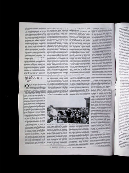 London Review OF BOOKS V47N21 [21] 20 Nov 2025
