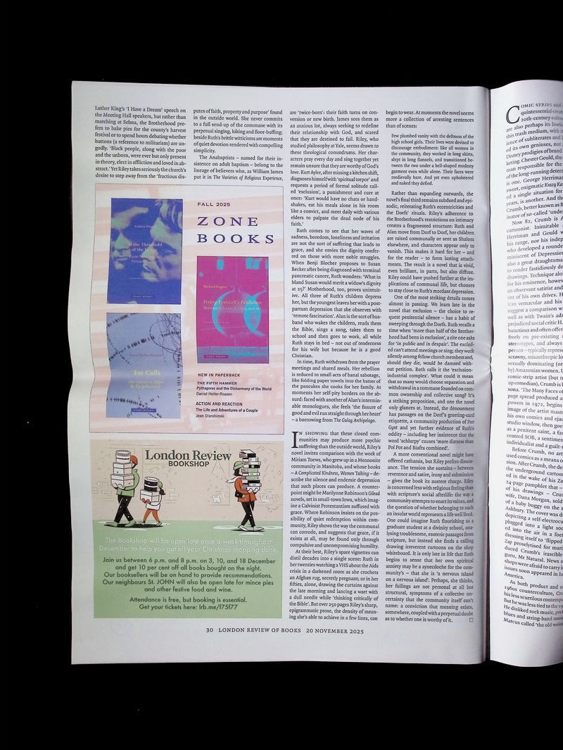 London Review OF BOOKS V47N21 [21] 20 Nov 2025