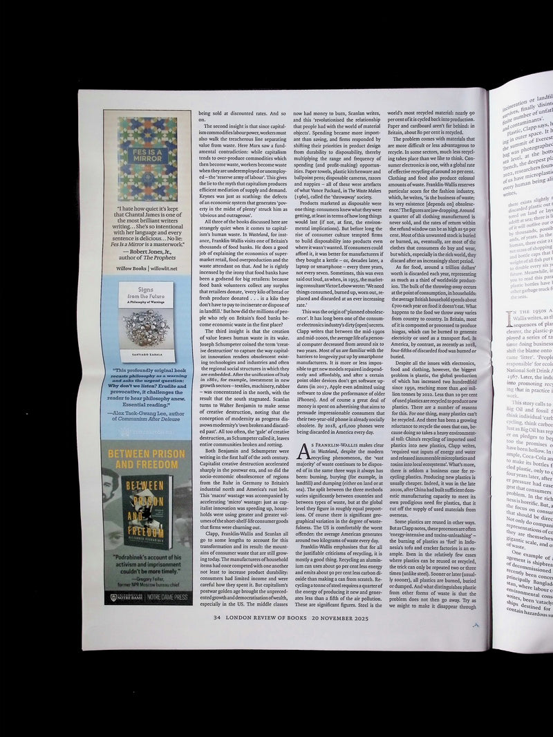 London Review OF BOOKS V47N21 [21] 20 Nov 2025