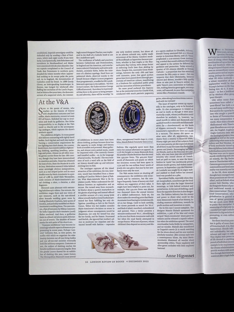London Review OF BOOKS V47N22 [22] 4 Dec 2025