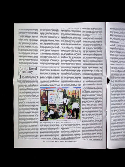 London Review OF BOOKS V47N22 [22] 4 Dec 2025