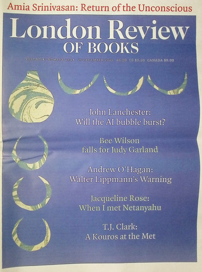 London Review OF BOOKS V47N23/24 [23] 25 Dec 2025