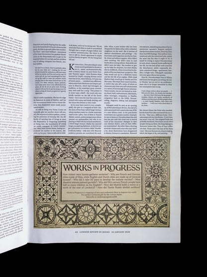 London Review OF BOOKS V48N1 [01] 22 Jan 2026 - Part 2