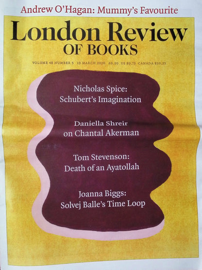 London Review OF BOOKS V48N5 [05] 19 Mar 2026