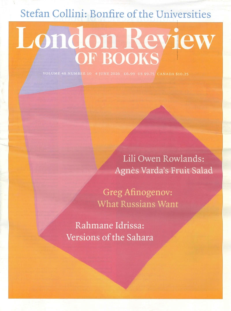 London Review OF BOOKS V48N10 [10] 4 Jun 2026