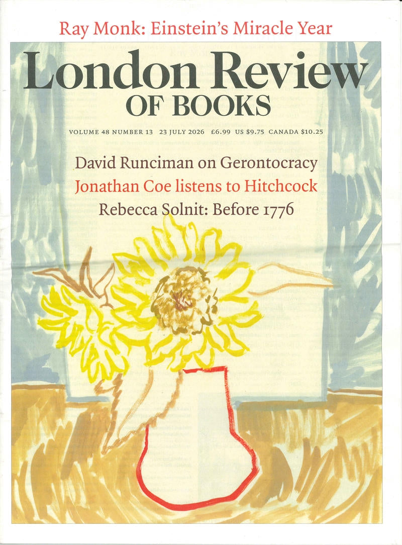 London Review OF BOOKS V48N13 [13]: 23 Jul 2026