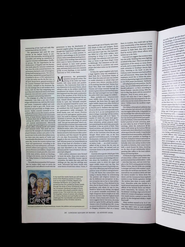 London Review OF BOOKS V48N14/15 [14]: 13 Aug 2026 - Part 2