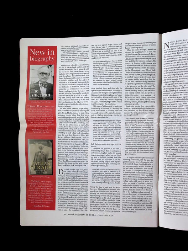London Review OF BOOKS V48N14/15 [14]: 13 Aug 2026 - Part 4