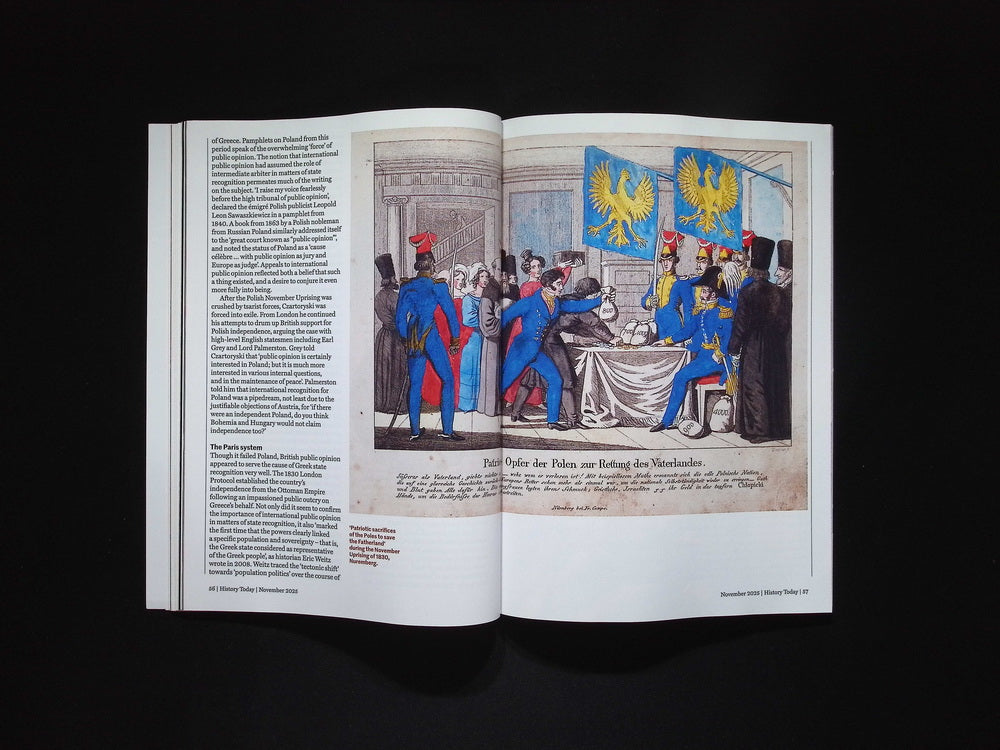 HISTORY TODAY [2025-11] Vol.75 No.11