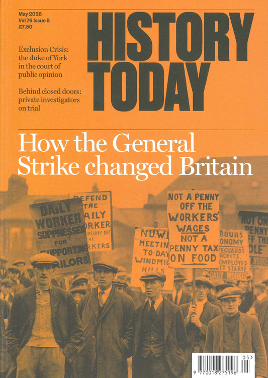 HISTORY TODAY [2026-05] Vol.76 No.5