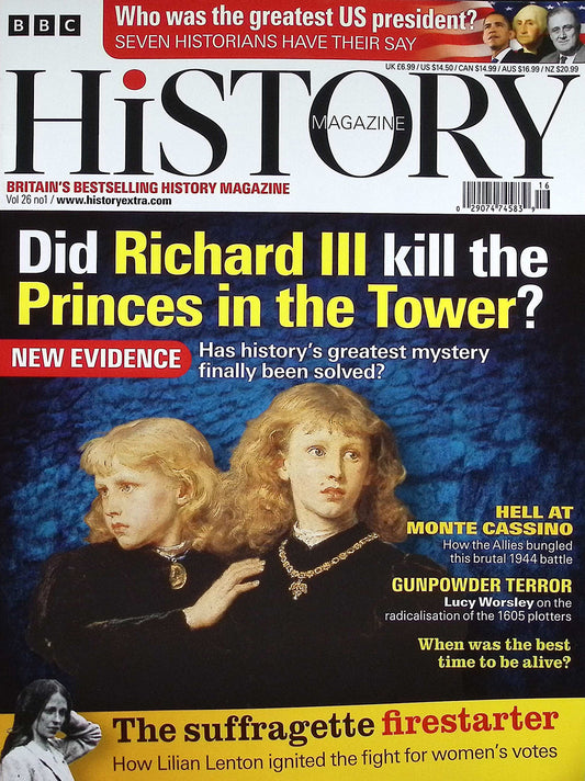 BBC HISTORY MAGAZINE [16] Jan 2025 V26N1