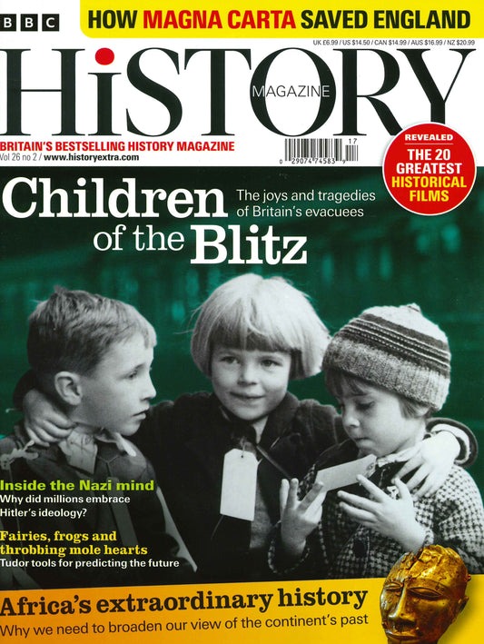 BBC HISTORY MAGAZINE [17] Feb 2025 V26N2