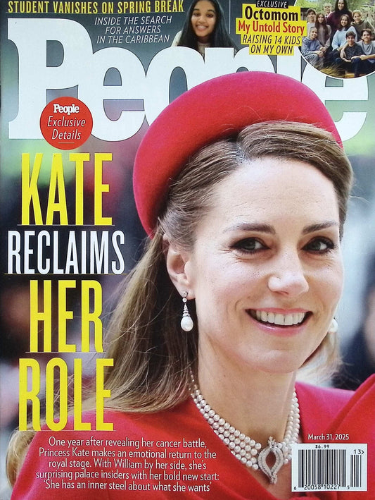 People weekly [13] Mar 31 , 2025 (雙封面)