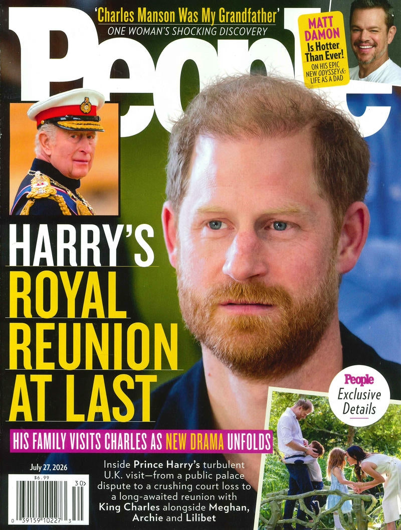 People weekly [30] Jul 27, 2026 (雙封面)