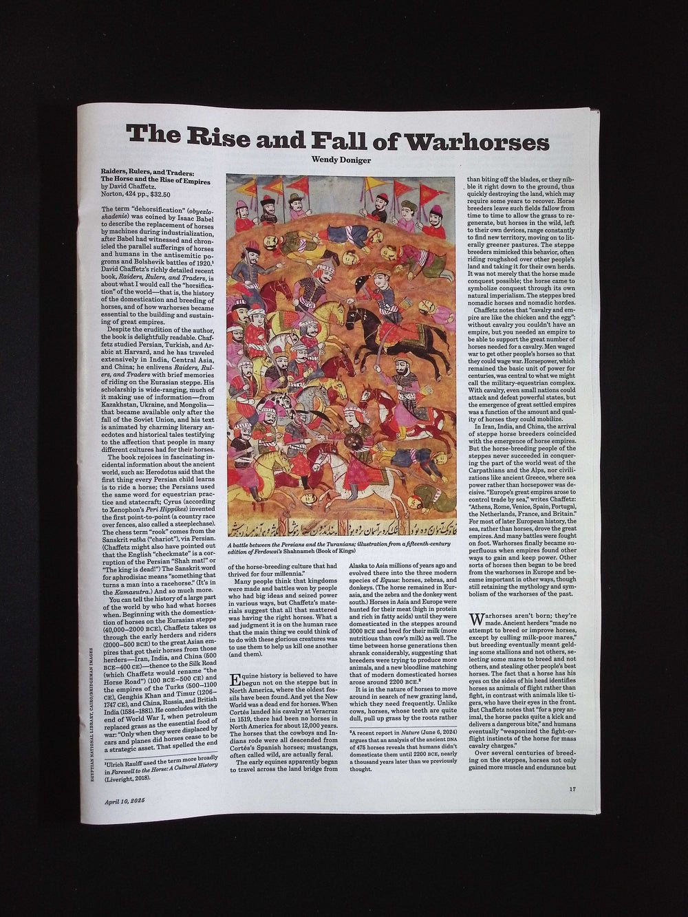 The New York Review of Books V72N6 [15] Apr 10, 2025