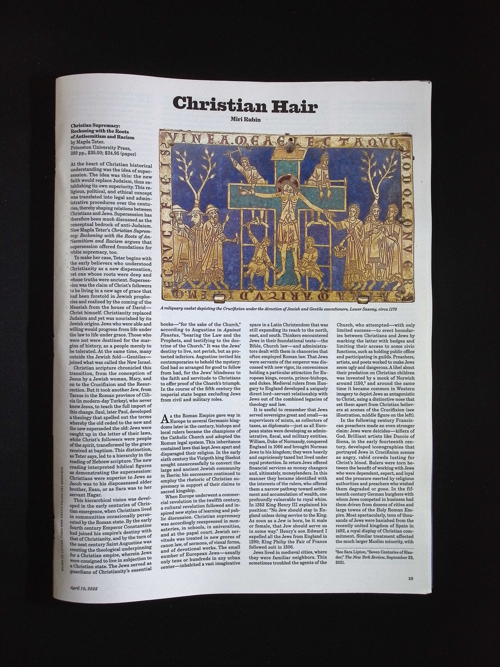 The New York Review of Books V72N6 [15] Apr 10, 2025