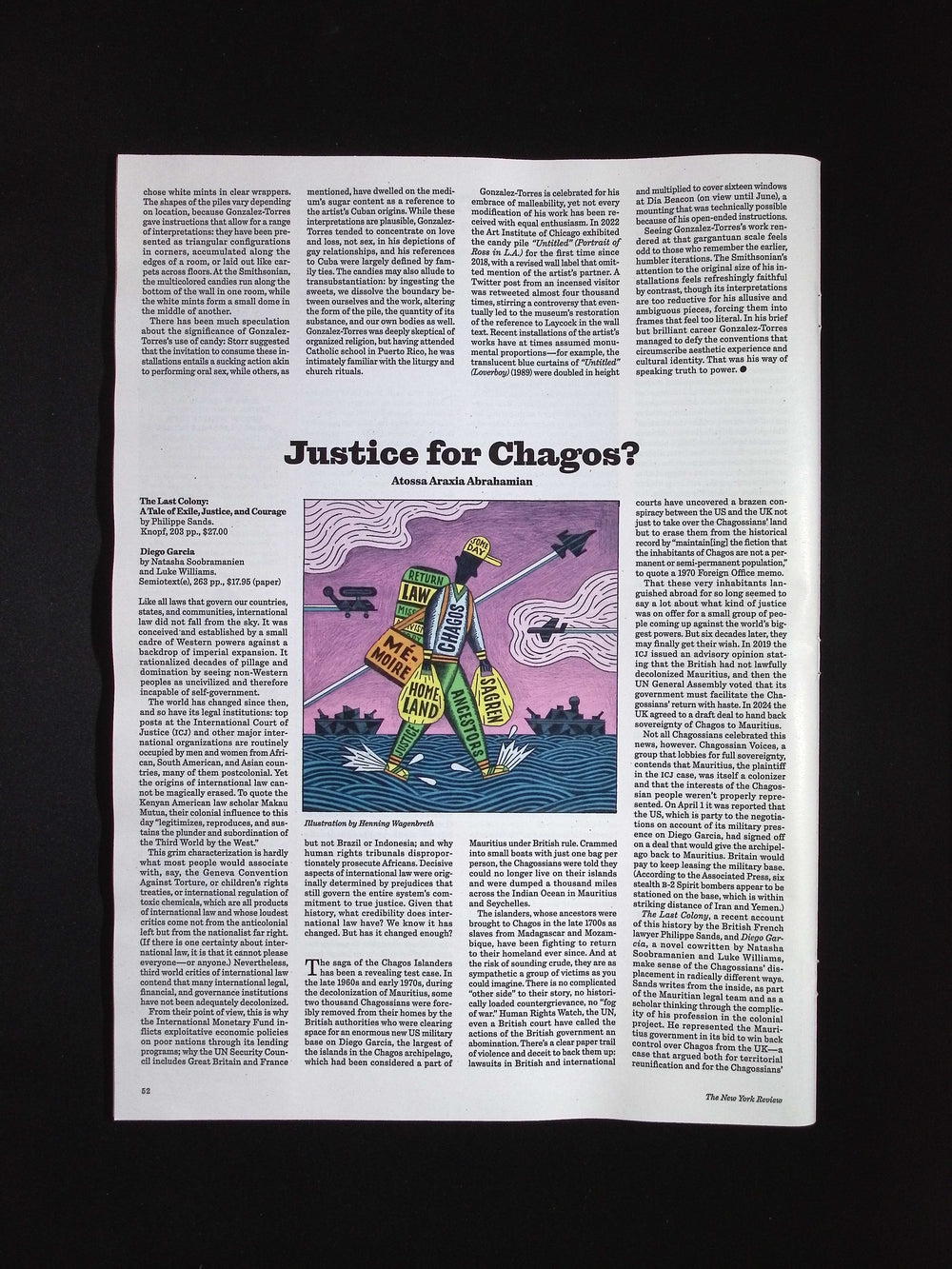 THE NEW YORK REVIEW OF BOOKS V72N8 [20] May 15, 2025