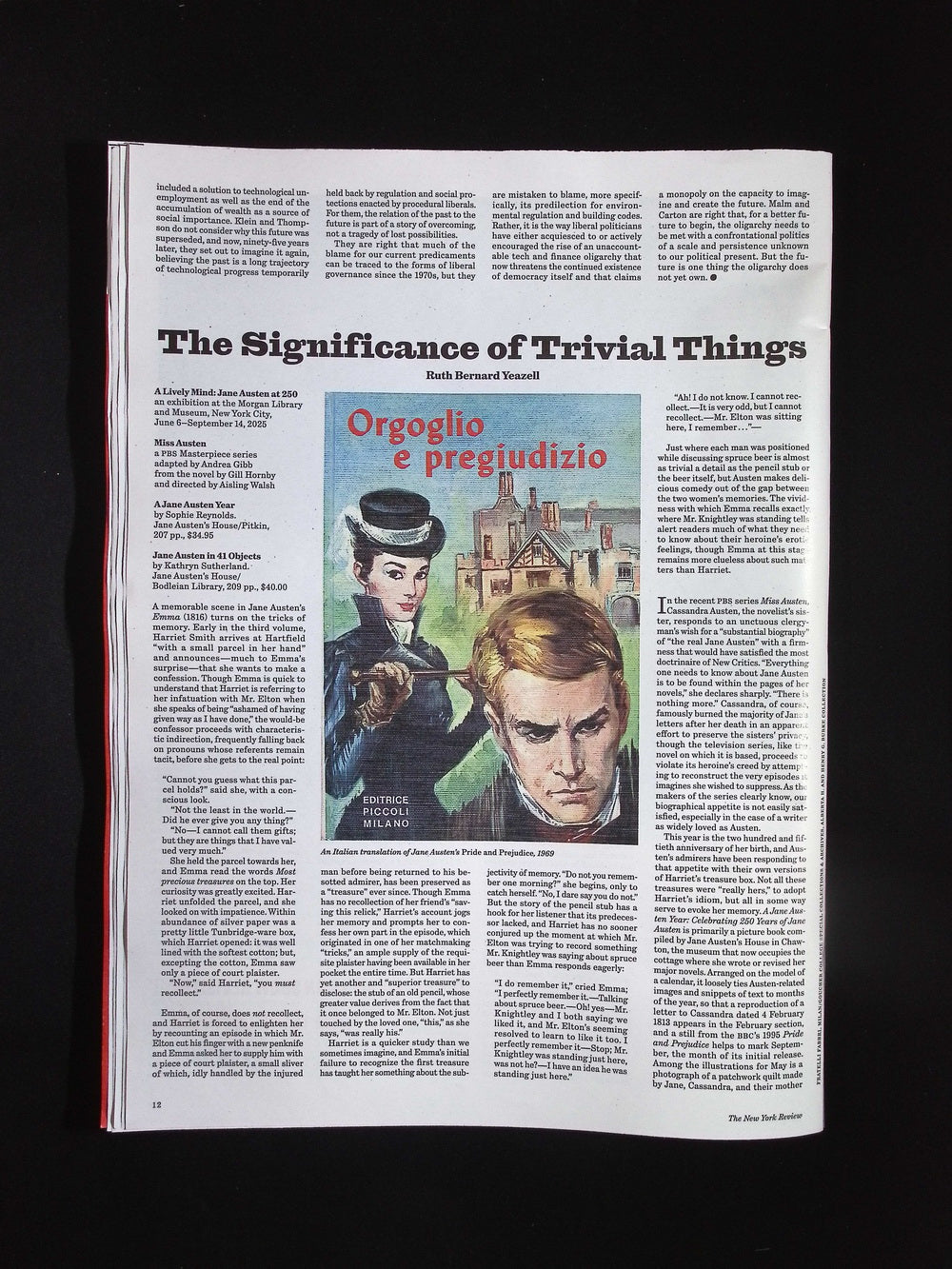 The New York Review of Books V72N14 [40] Sep 25 , 2025