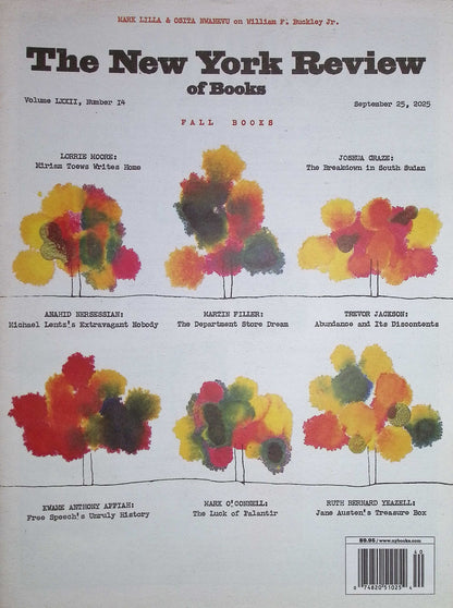 The New York Review of Books V72N14 [40] Sep 25 , 2025