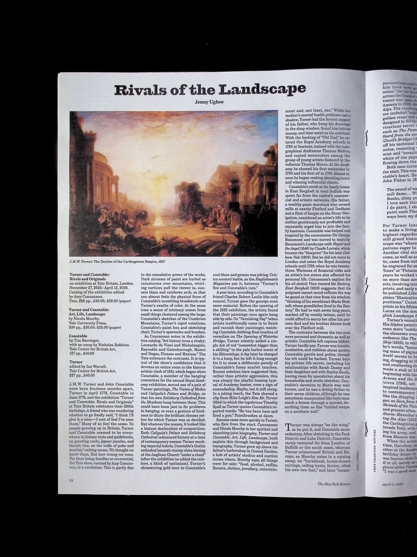 The New York Review of Books V73N6 [15] Apr 9, 2026 - Part 1