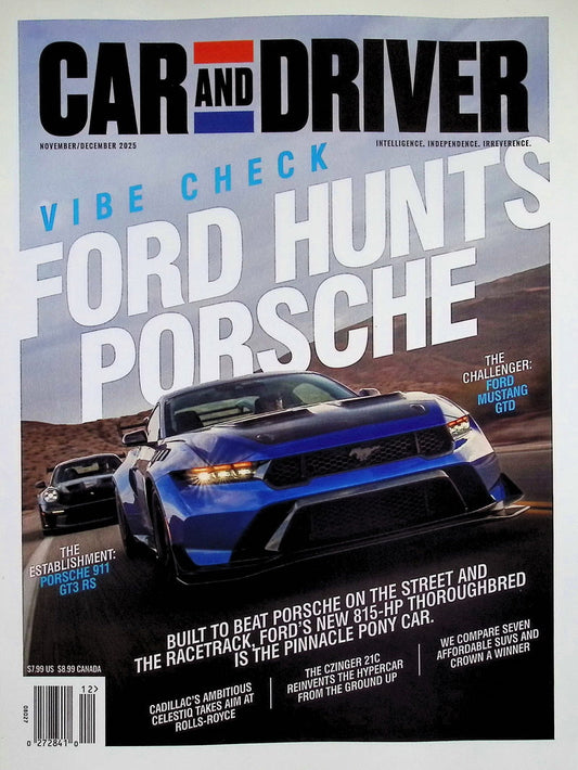 CAR AND DRIVER [12] V71N6 Nov/Dec 2025