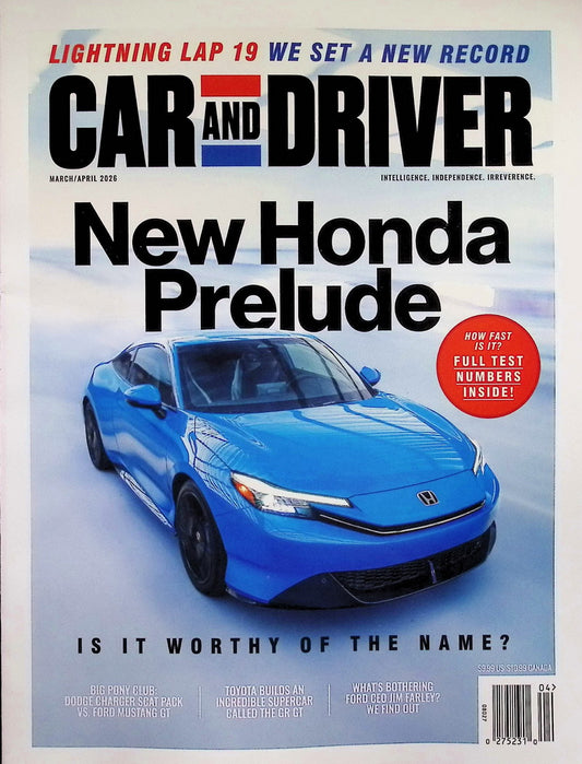 CAR AND DRIVER [04] V72N2 Mar/Apr 2026