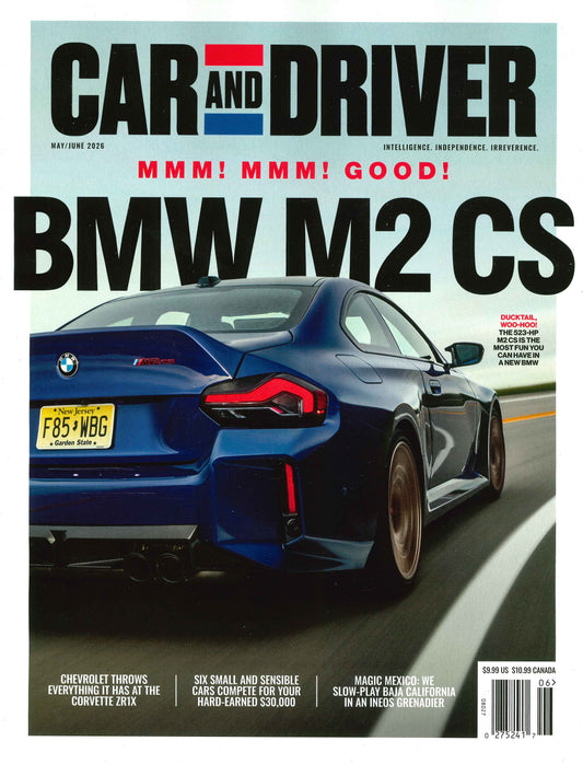 CAR AND DRIVER [06] V72N3 May/Jun 2026