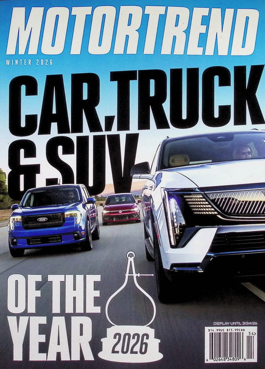 MOTOR TREND [54] Winter 2026 V78N1