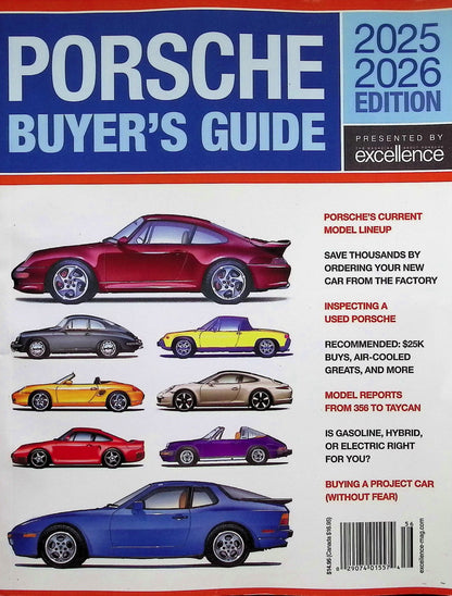excellence/PORSCHE BUYER'S GUIDE [56] 2025-2026 EDITION "Spcl"